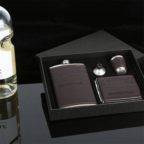 Magnifique Coffret Flasque cadeau pour homme 