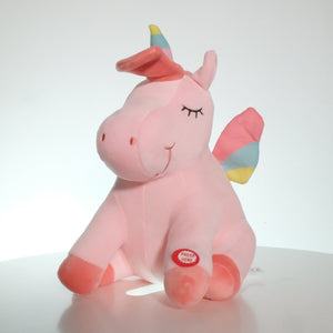 licorne peluche lumineuse