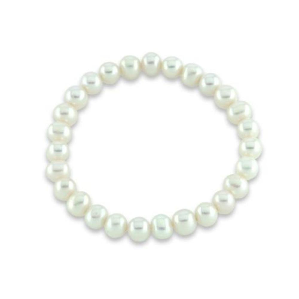 freshwater pearl bracelet elastic