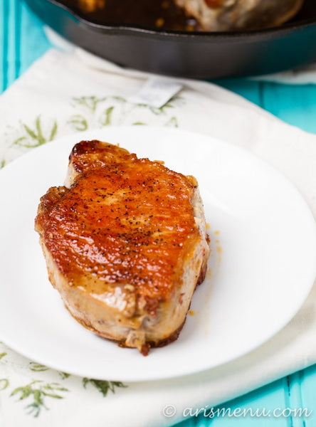 Honey Sriracha Skillet Pork Chops – Pasture Provisions Co