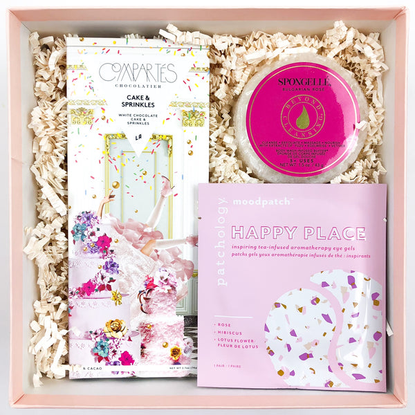 Petite Birthday Treat Curated Gift Box - Luxe & Bloom Luxury Gift Boxes For HEr