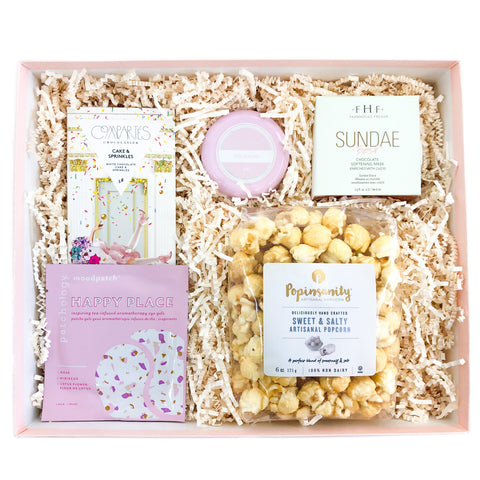 Deluxe Birthday Treat Curated Gift Box - Luxe & Bloom Luxury Gift Boxes For Her