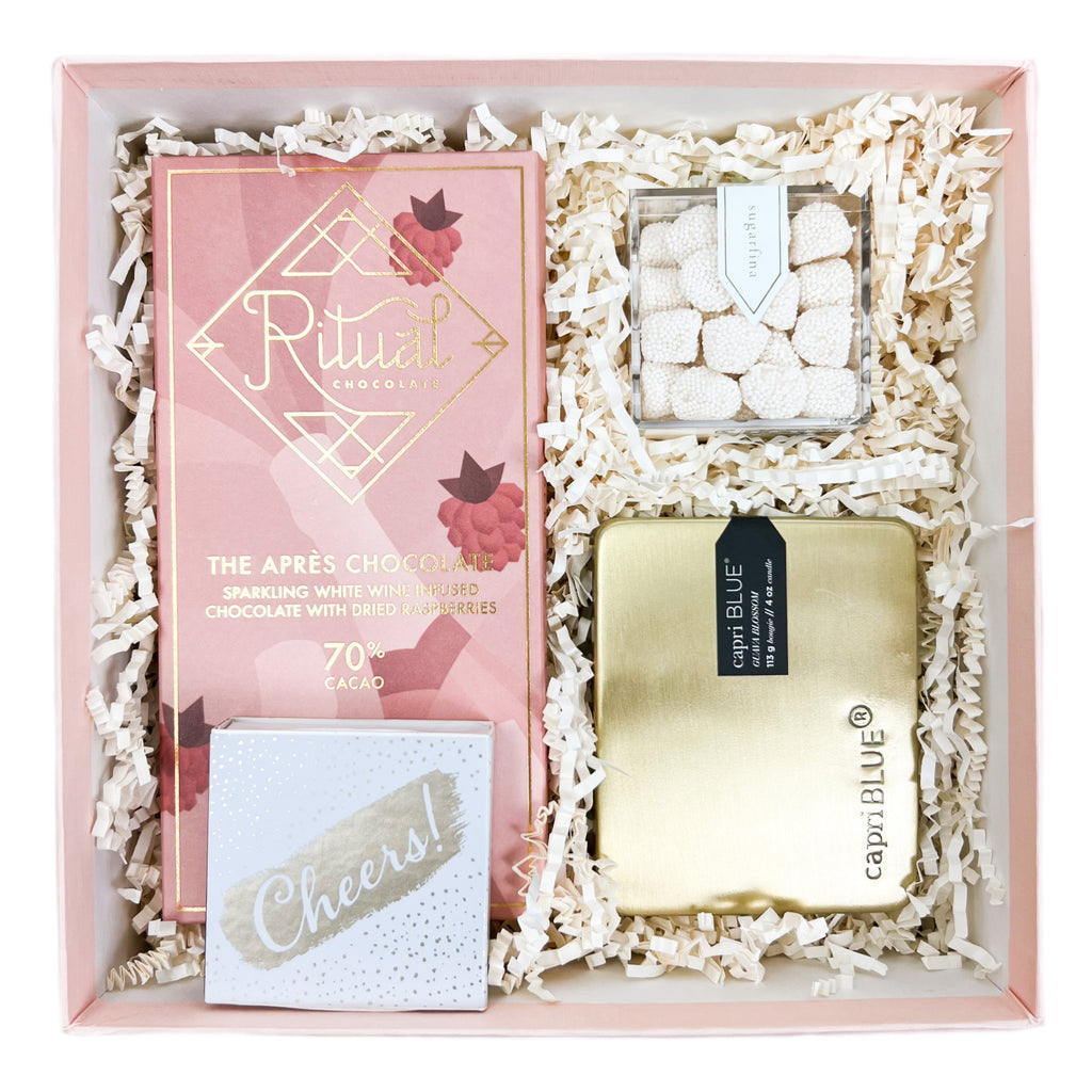 Cheers Gift Box | Luxe & Bloom Luxury Curated Gift Boxes For Women