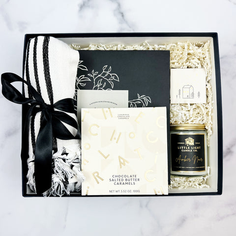 New Home Curated Gift Box -Housewarming Gift - Luxe & Bloom Luxury Gift Boxes