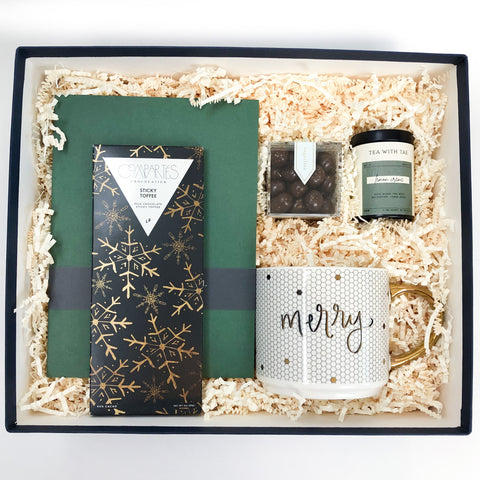 So Very Merry Holiday Corporate Gift Box - Luxe & Bloom