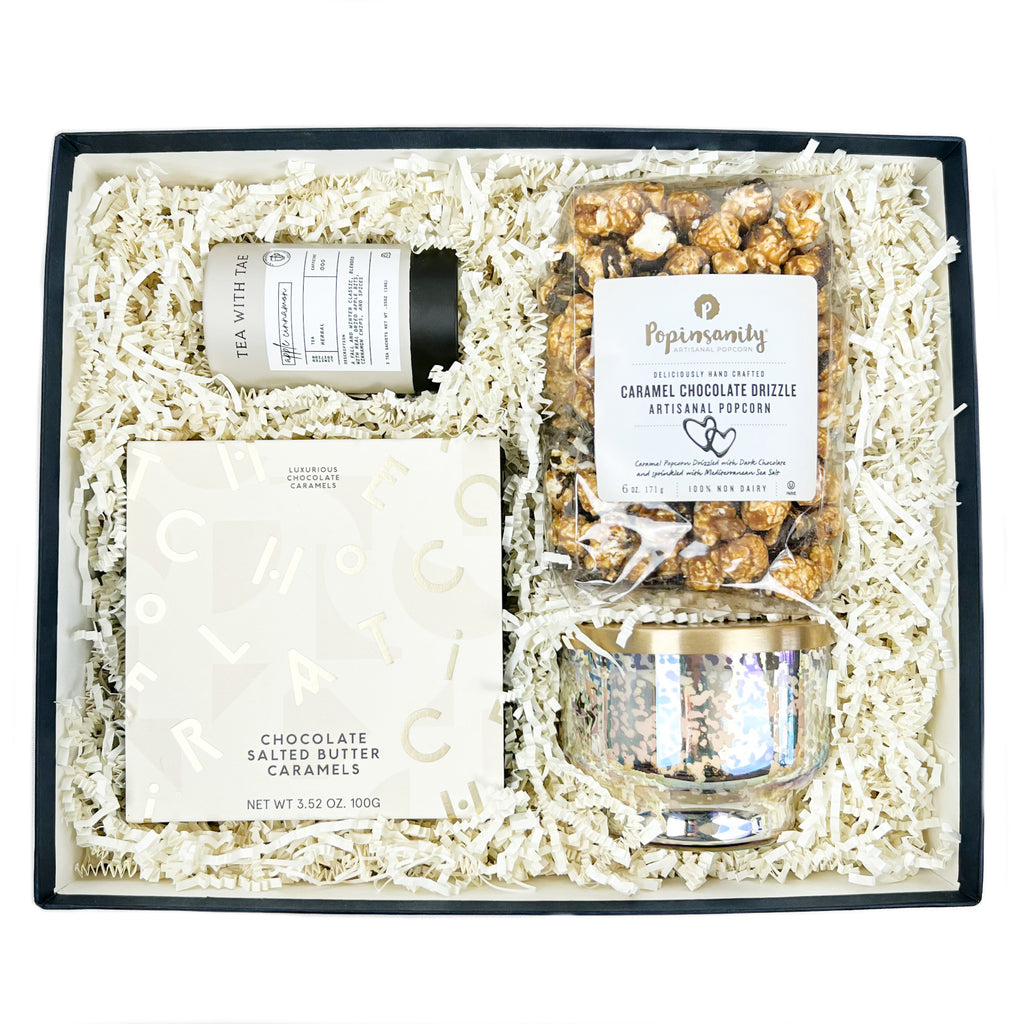 Sweet & Salty Gift Box - Artisanal Treats Gift Box From Luxe & Bloom Luxury Gift Boxes For Women