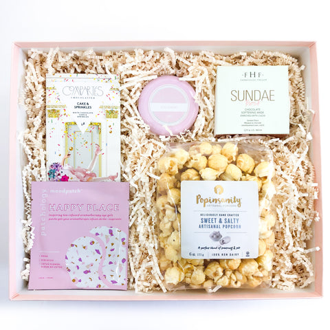 Deluxe Birthday Treat Curated Gift Box from Luxe & Bloom