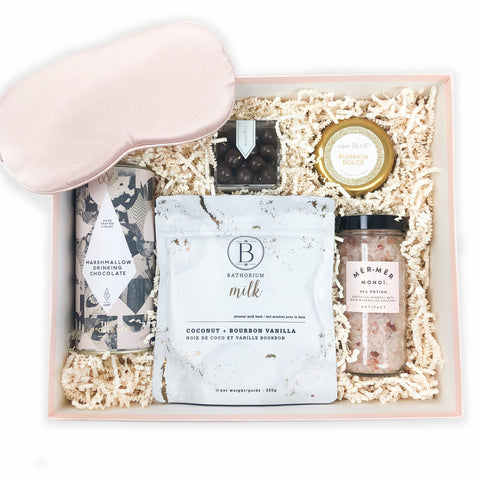 Snowed In Holiday Curated Gift Box from Luxe & Bloom