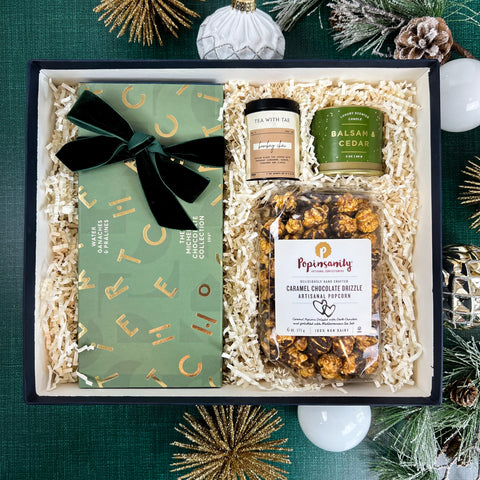 Warmest Wishes Christmas Gift Box - 2022 Corporate Gifts - Luxe & Bloom