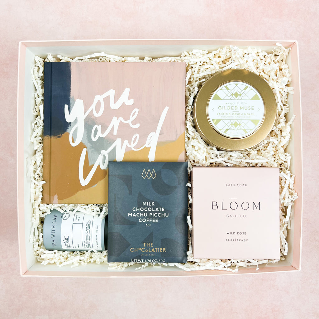 You Are Loved Luxury Curated Gift Box for Women from Luxe & Bloom