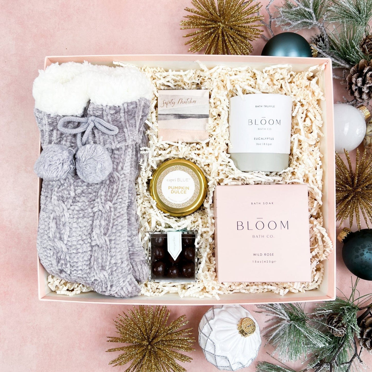 Sweet & Salty Gift Box - Luxe & Bloom Luxury Curated Gift Boxes