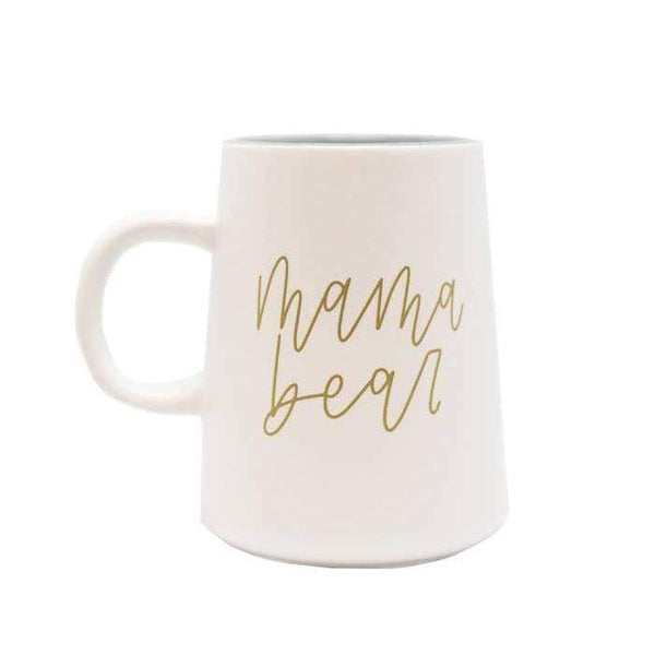 Cute Bear Holding Love Front & Back Coffee Mug