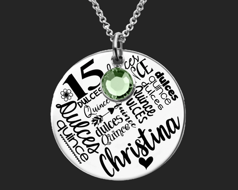 Quinceanera Necklace