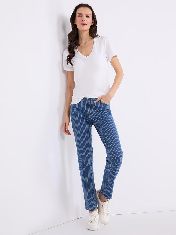 High Rise Tummy Control Skinny Leg Pants