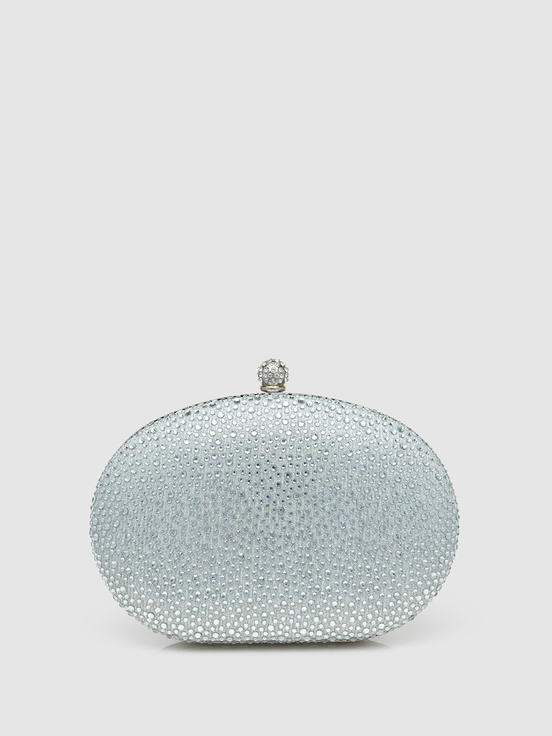 Jewelled Minaudiere With Top Handle