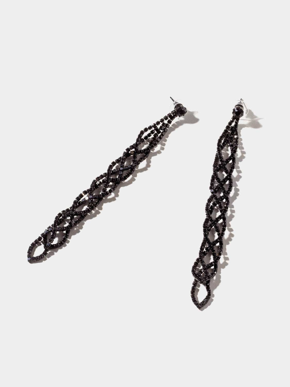 Jewelled Braided Earring