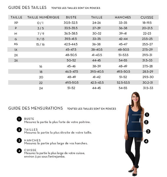 Suzy Shier Size Chart