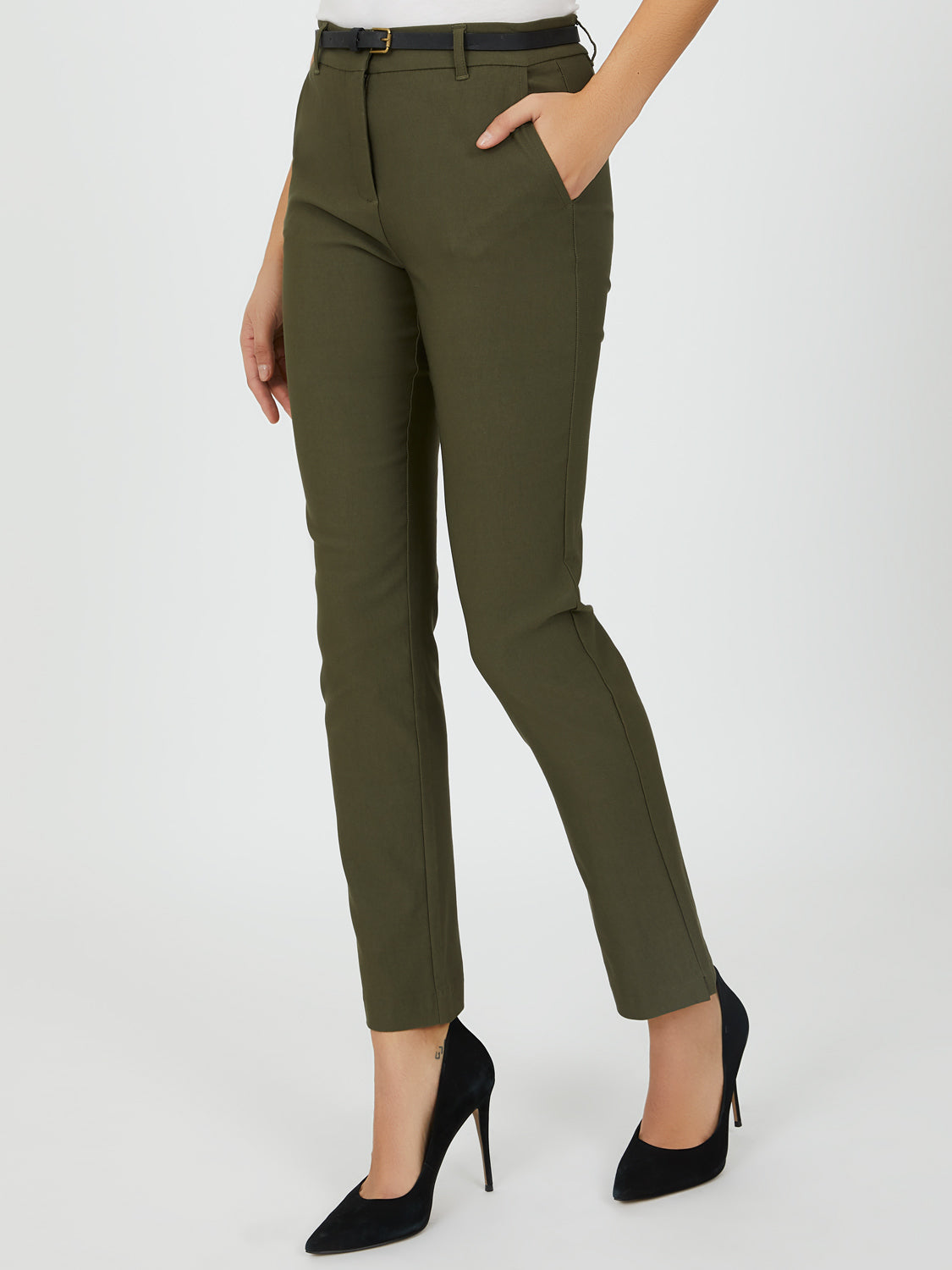 Twill Ankle Length Pant