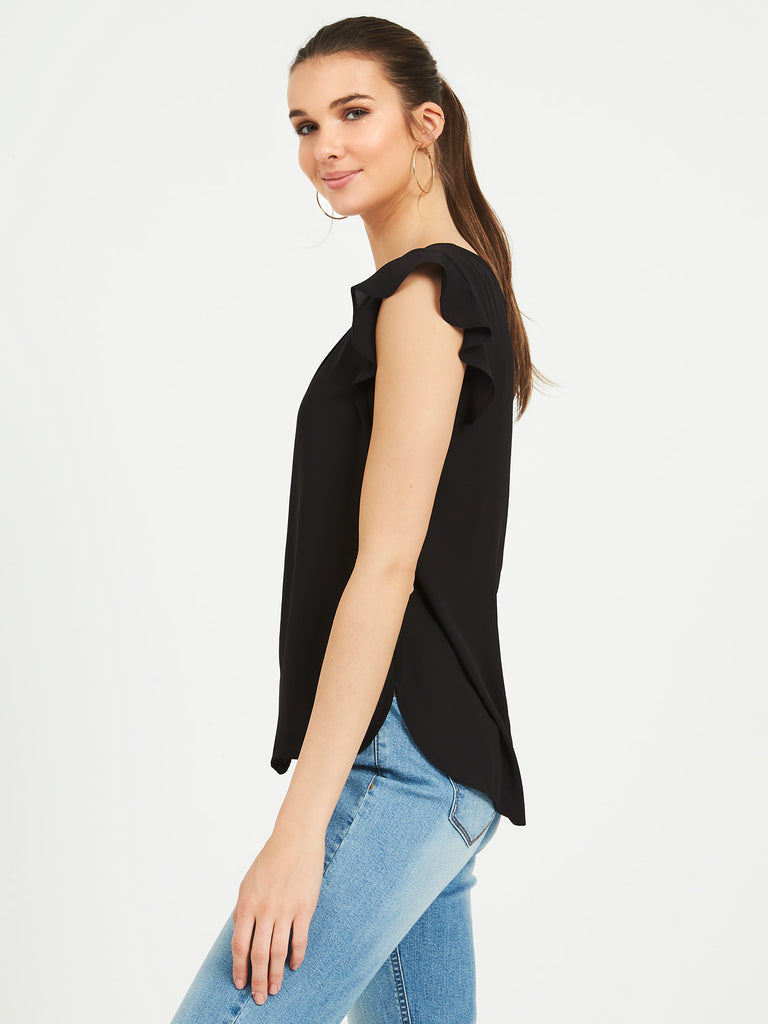 Flutter Sleeve Blouse