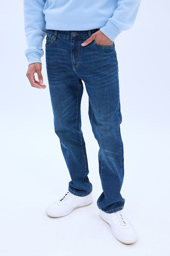 Blue MAN Carrot Fit Normal Waist Pipe Leg Jeans 2687177