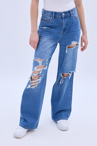 Parchment Super High Rise Jean - Women's Relaxed Jeans