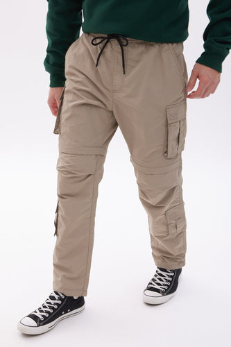 Nylon Cargo Joggers for Men