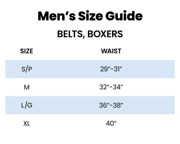 Men Belts SIze