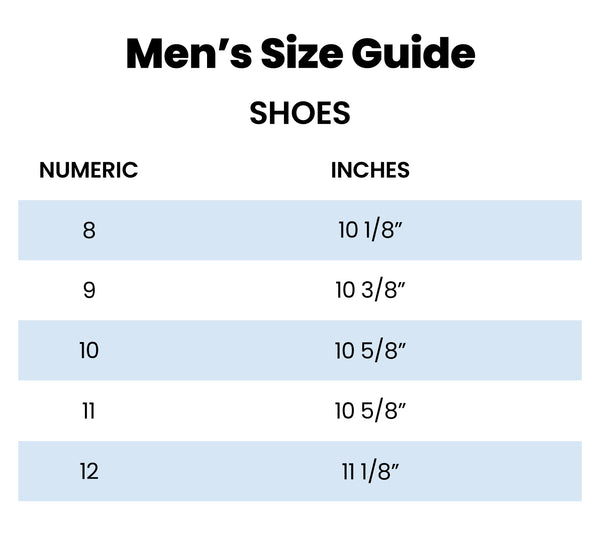 Men Shoes Size