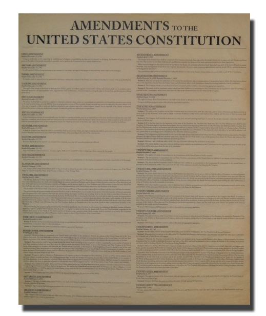 amendments to the united states constitution high quality