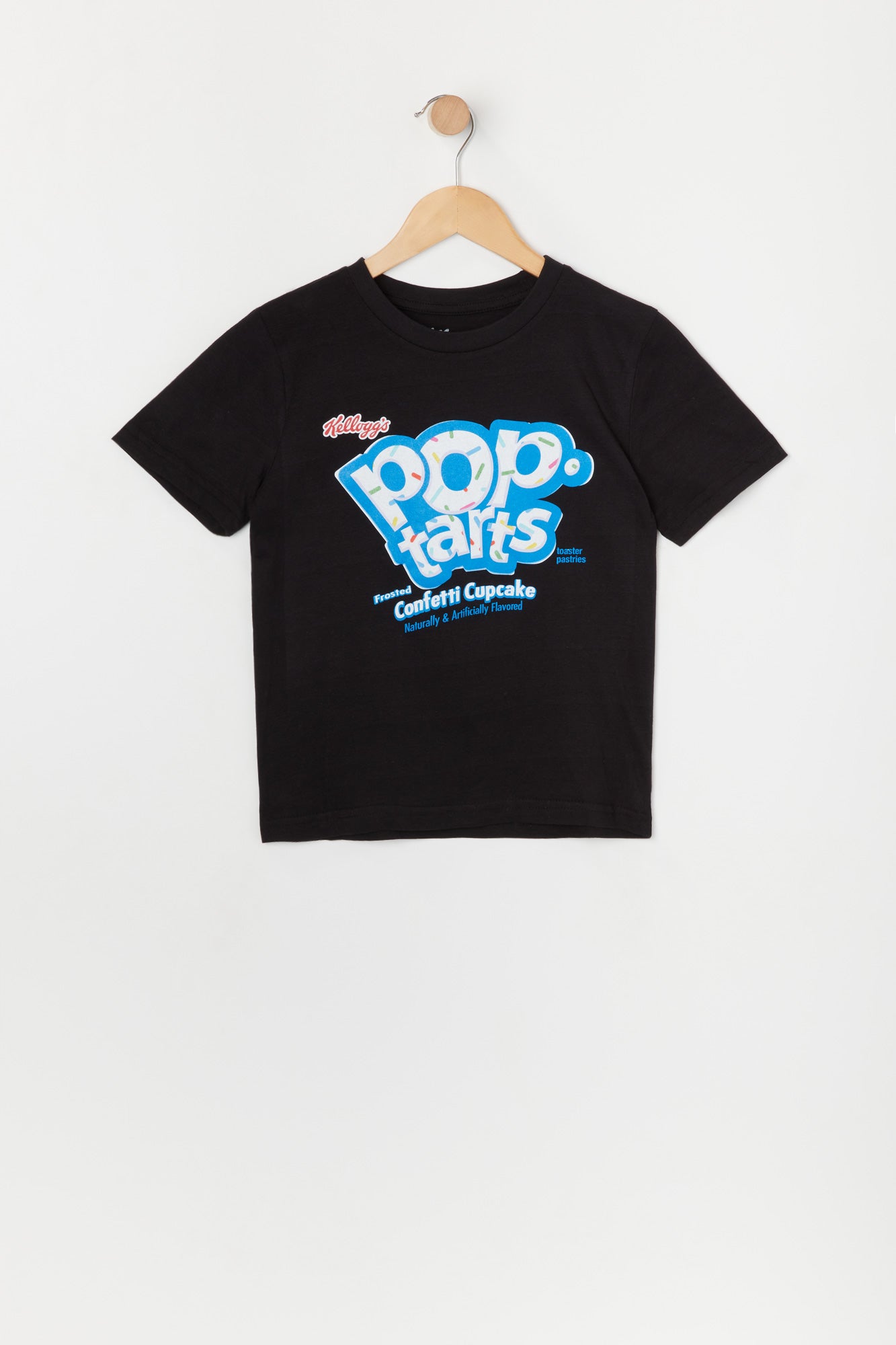 urban planet boys pop tarts graphic t-shirt | black | m (10/12)