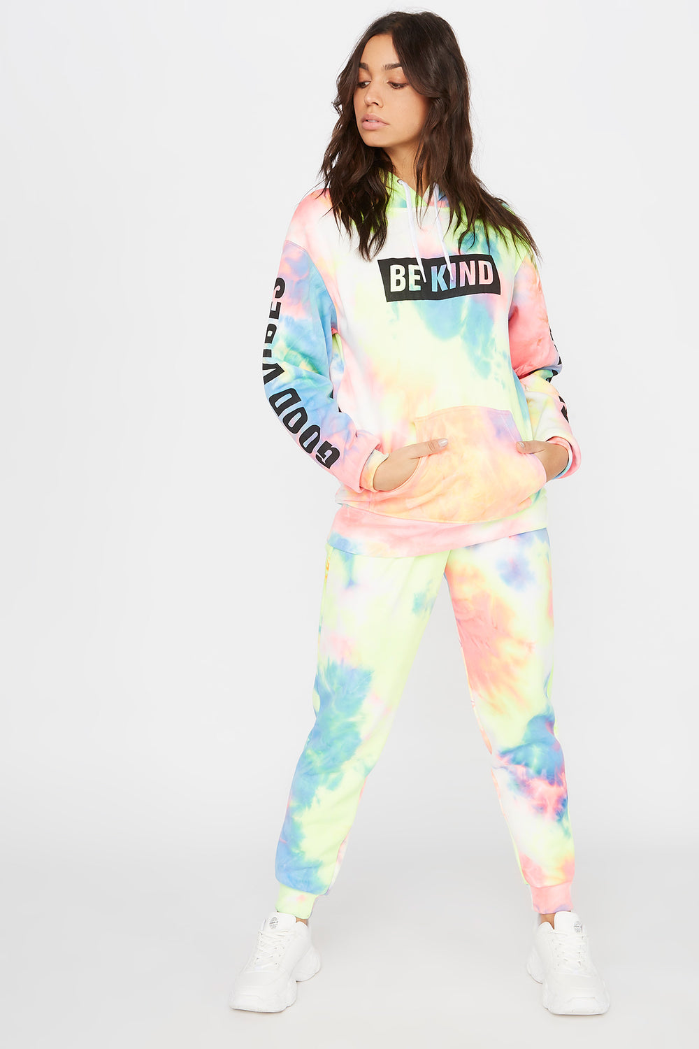 tie dye joggers womens