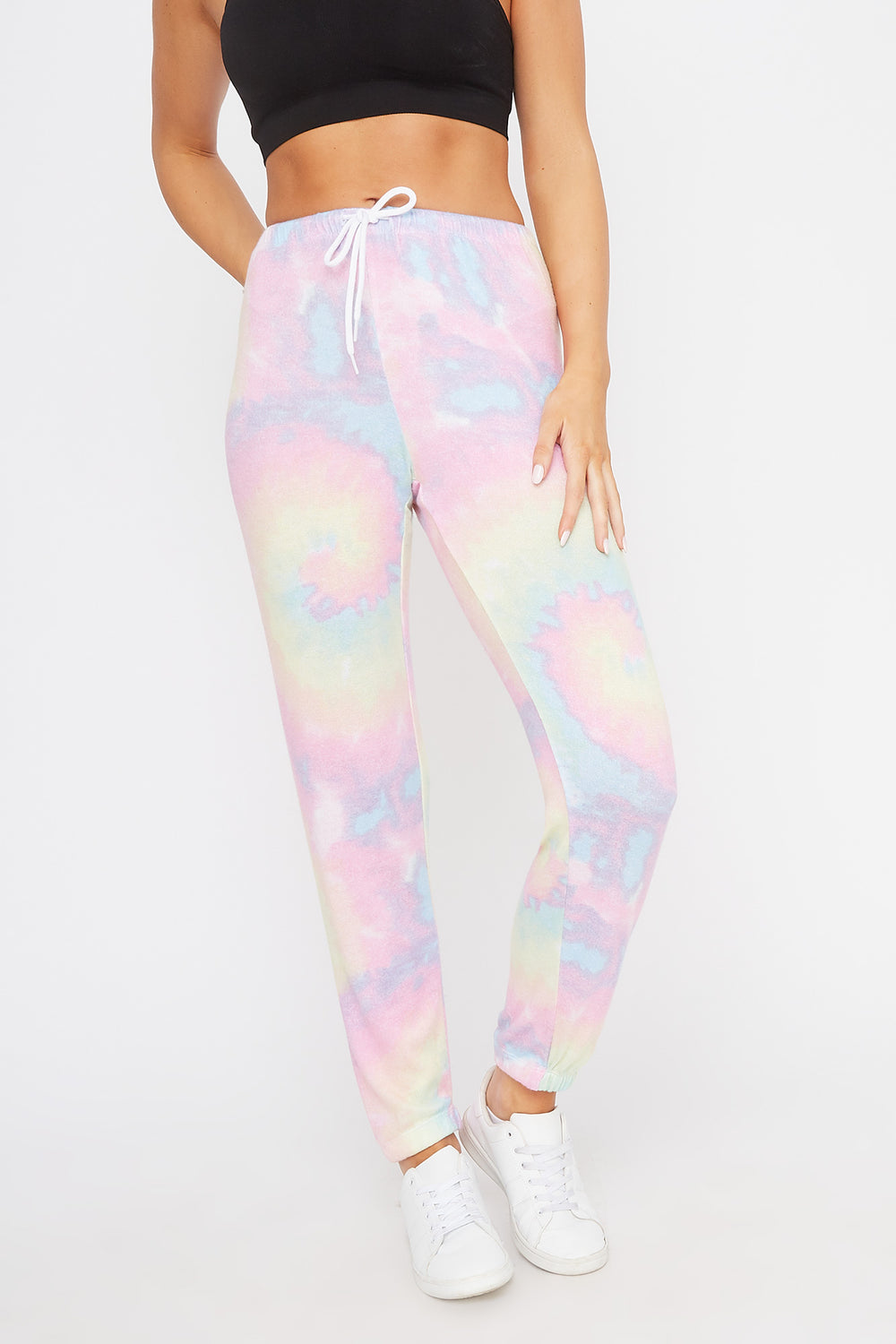 tie dye joggers womens