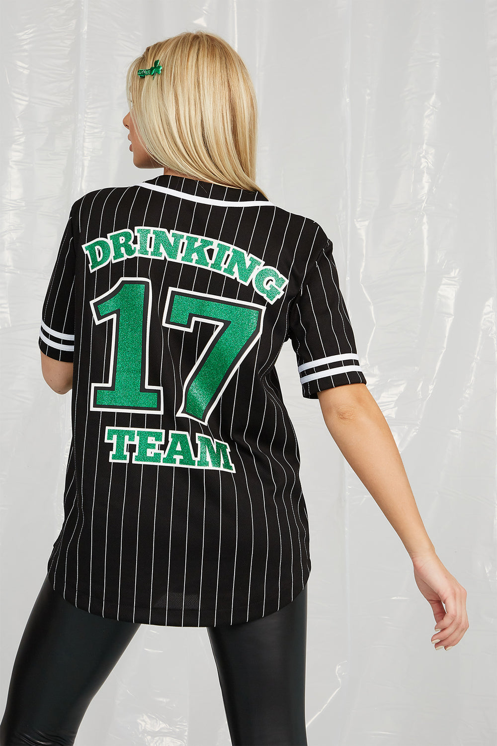 st patrick's day baseball jersey