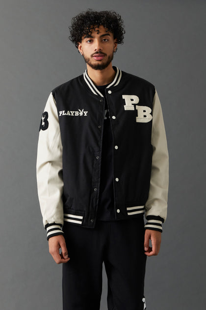 varsity jacket playboy