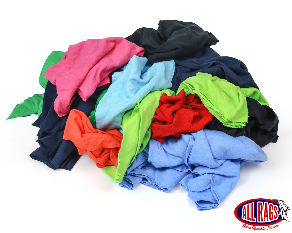Recycled Mixed Colored Knit Rags – All Rags