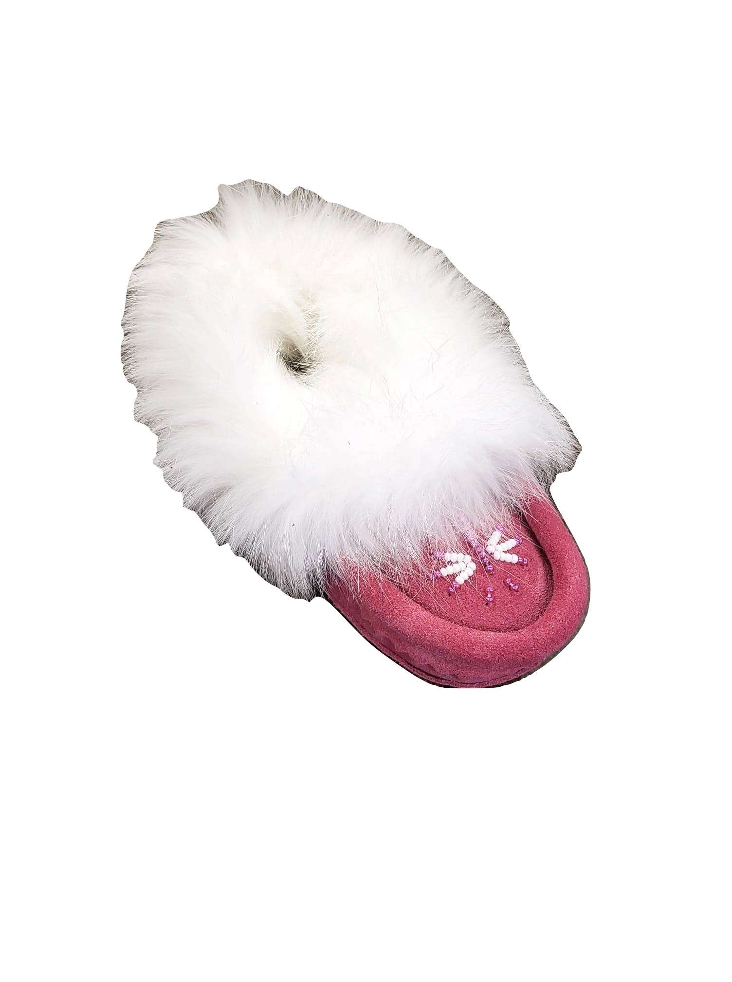 Moccasins - Pink – Sheepskin Loft