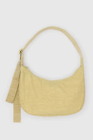 Medium Nylon Crescent Bag in Butter - Recital