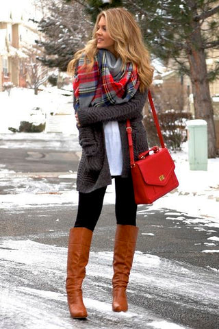 Leggings With Boots Outfit Ideas MomMeAndMore Boutique