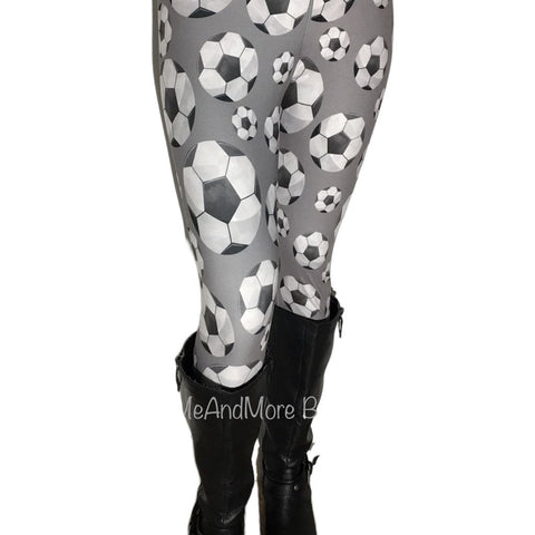 Soccer Leggings MomMeAndMore Boutique