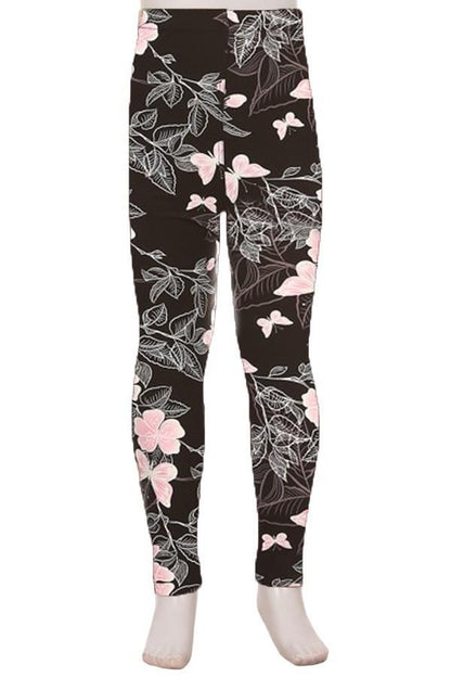Girls Best Butterfly Print Leggings | Mom and Me Leggings – MomMe and More