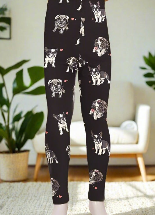 Girls Best Dog Paw Leggings & Pants