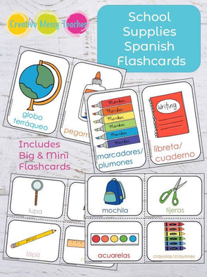 Spanish Winter Clothes Flashcards – Bilingual Marketplace