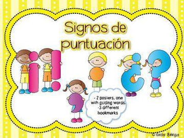 Signos de puntuación básicos (punctuation marks in Spanish) – Bilingual ...