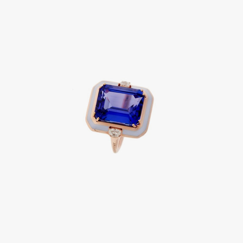 Gemma Large Tanzanite Ring