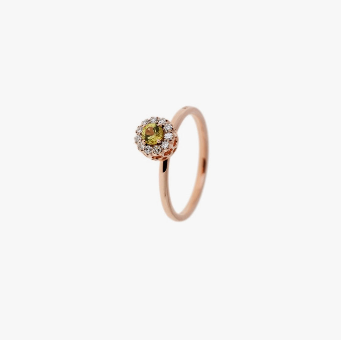 Beirut Yellow Tourmaline Ring