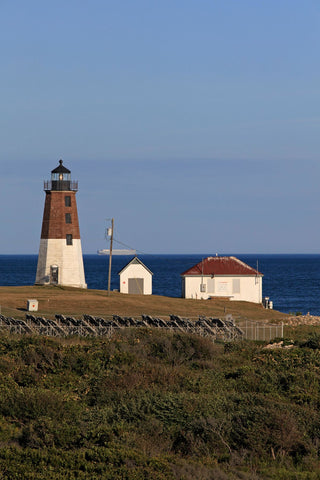 Picture of Lighthouse in Point Judith Rhode Island.