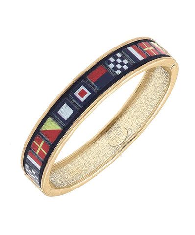 nautical flag bracelet