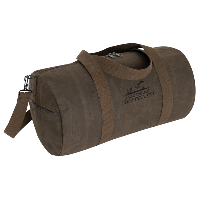 Mini Waxed Canvas Duffle Bag - A Southern Lifestyle Co.