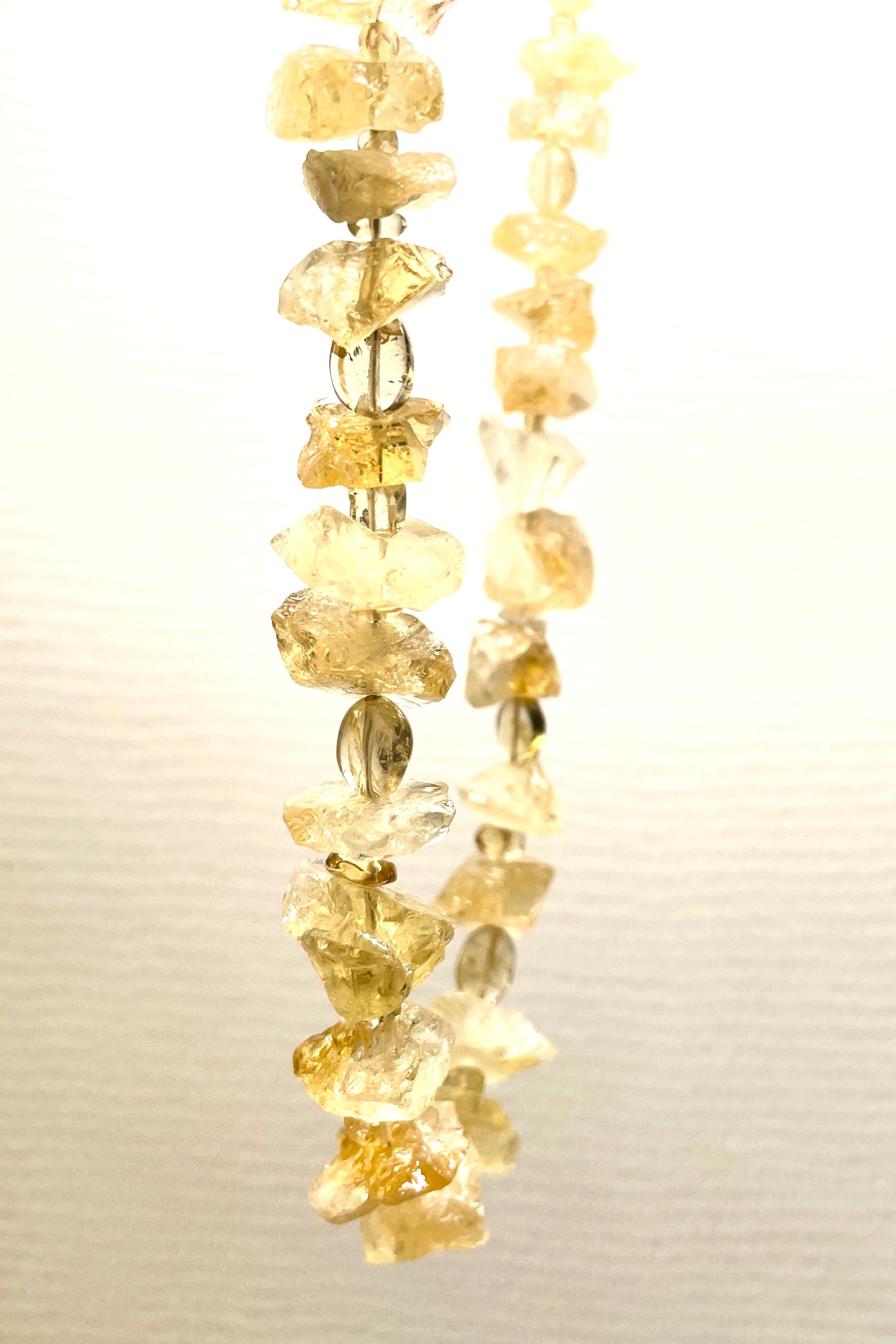 Necklace Crystal Honey Shards