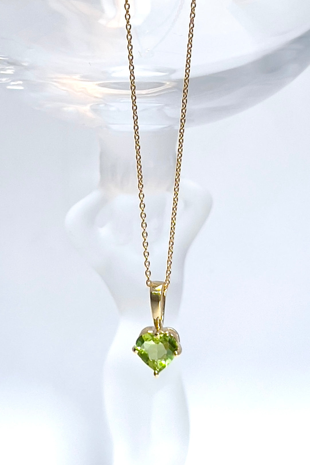 Pendant Luna Love Peridot